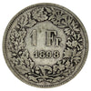 Switzerland 1898B Franc Very Fine (VF20)