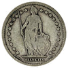 Switzerland 1898B Franc Very Fine (VF20)
