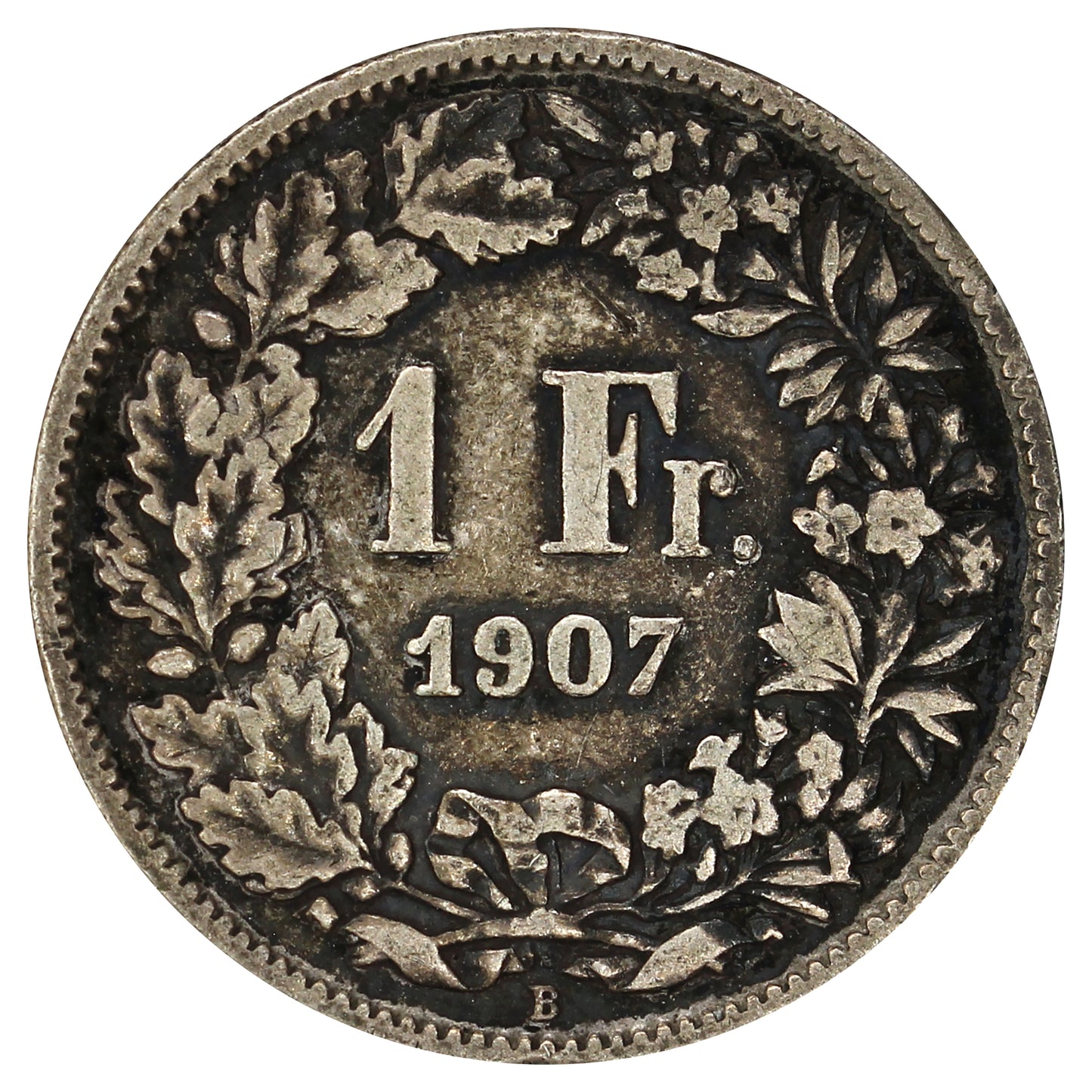 Switzerland 1907B Franc Very Fine (VF20)