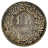 Switzerland 1916B Franc Almost Uncirculated (AU50)