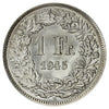 Switzerland 1945B Franc Brilliant Uncirculated (MS63)