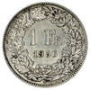 Switzerland 1956B Franc Almost Uncirculated (AU50)