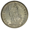 Switzerland 1962B Franc Uncirculated (MS60)