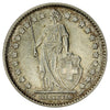 Switzerland 1963B Franc Almost Uncirculated (AU50)