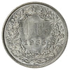 Switzerland 1965B Franc Brilliant Uncirculated (MS63)