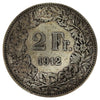 Switzerland 1912B 2 Francs Extra Fine (EF40)