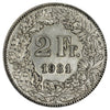 Switzerland 1931B 2 Francs Almost Uncirculated (AU50)