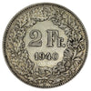 Switzerland 1940B 2 Francs Extra Fine (EF40)