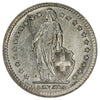 Switzerland 1944B 2 Francs Almost Uncirculated (AU50)
