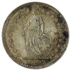 Switzerland 1948B 2 Francs Almost Uncirculated (AU50)