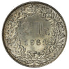 Switzerland 1961B 2 Francs Brilliant Uncirculated (MS63)