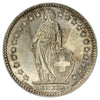 Switzerland 1961B 2 Francs Uncirculated (MS60)