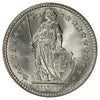 Switzerland 1963B 2 Francs Brilliant Uncirculated (MS63)
