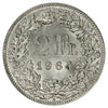 Switzerland 1964B 2 Francs Brilliant Uncirculated (MS63)