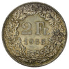 Switzerland 1965B 2 Francs Uncirculated (MS60)