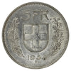 Switzerland 1954B 5 Francs Brilliant Uncirculated (MS63)