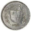 Switzerland 1966B 5 Francs Brilliant Uncirculated (MS63)