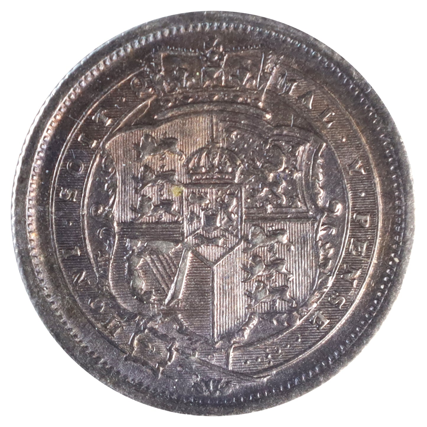 Great Britain 1817 George III Shilling ICCS Certified EF40