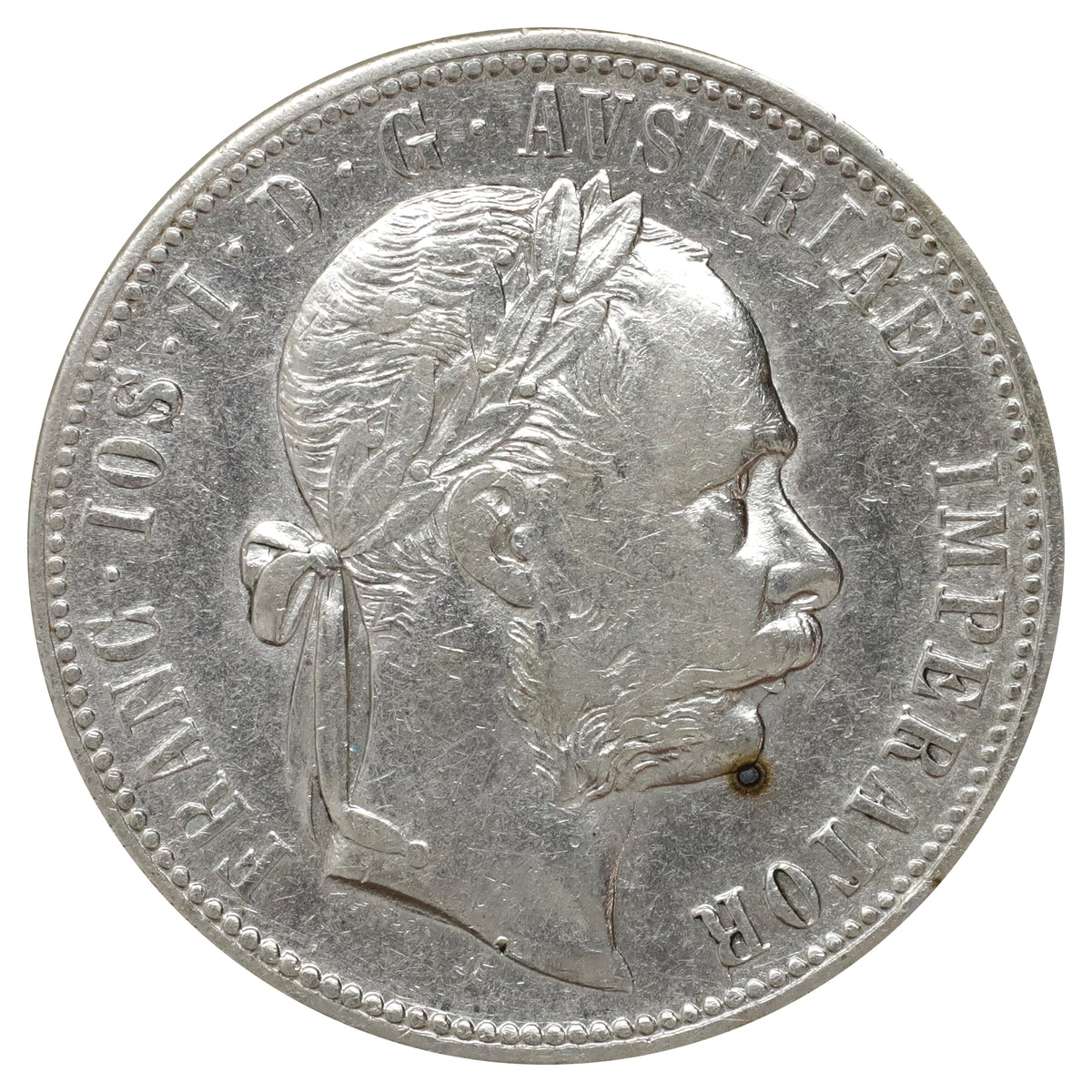 Austria 1879 Florin VF-EF (VF30)