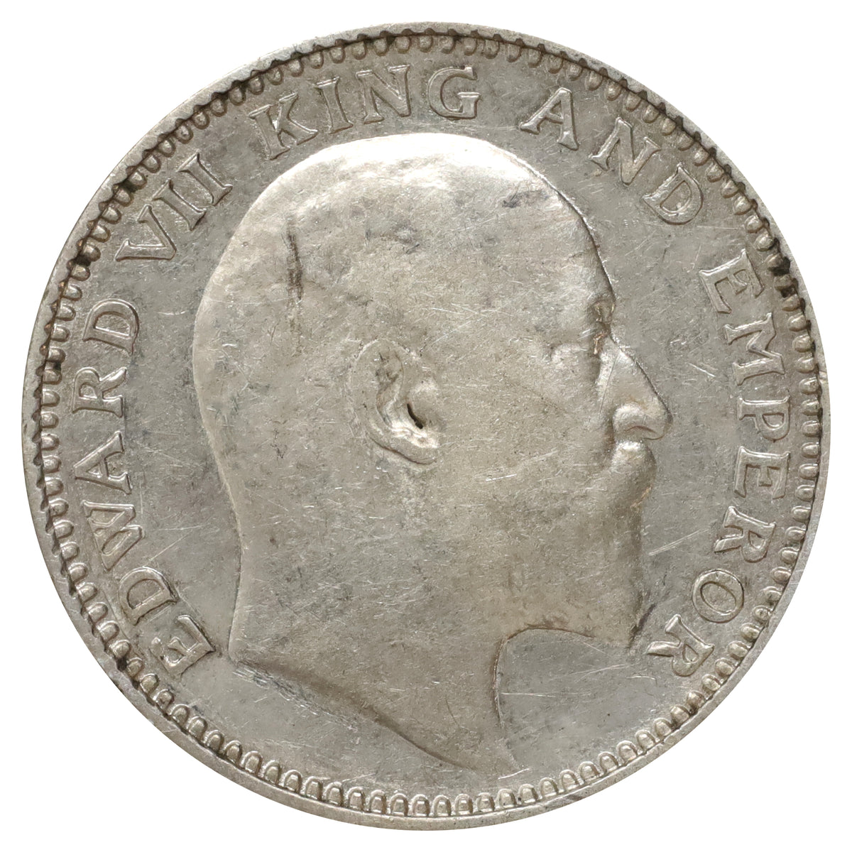 British India 1906 Half Rupee EF-AU (EF45)