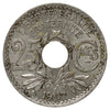 France 1917 Line Variety 25 Centimes Extra Fine (EF40)