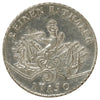 German States 1750A Brandenburg-Prussia Half Thaler Almost Uncirculated (AU50)