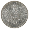 German States 1912A Prussia 3 Marks Almost Uncirculated (AU50)