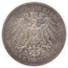 German States 1913A Prussia 25th Anniversary Wilhelm II 3 Marks Extra Fine (EF40)