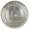German Weimar Republic 1929F Hindenburg 3 Marks Choice Brilliant Uncirculated (MS64)