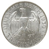 German Weimar Republic 1930A Graf Zeppelin 3 Marks Brilliant Uncirculated (MS63)