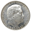 German Weimar Republic 1927D Medal Hindenburg 5 Marks Choice Brilliant Uncirculated (MS64)