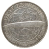 German Weimar Republic 1930D Graf Zeppelin 5 Marks EF-AU (EF45)