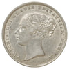 Great Britain 1864 Shilling EF-AU (EF45)