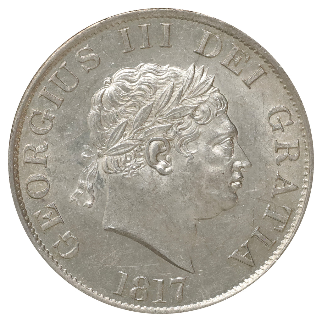 Great Britain 1817 George III 1/2 Crown Uncirculated (MS60)