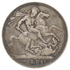 Great Britain 1894 Crown F-VF (F15)