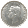 New Zealand 1945 1/2 Crown Brilliant Uncirculated (MS63)