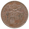 Papal States 1843XIIIR Baiocco EF-AU (EF45)