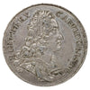 Transylvania 1724 Karl VI Siebenburgen 1/2 Thaler Almost Uncirculated (AU50) $