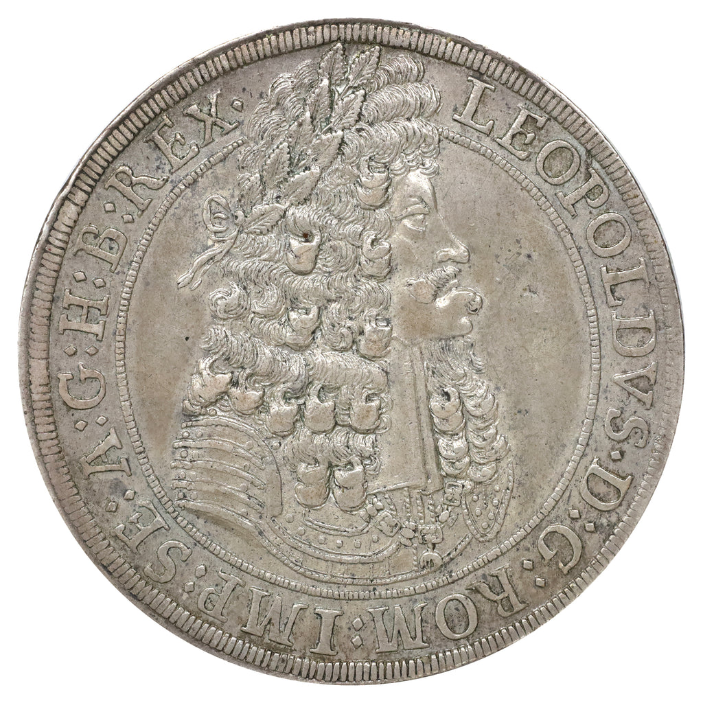 Austria 1700 Leopold I Thaler Almost Uncirculated (AU50) (L)