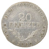 Austrian States 1809 Tyrol 20 Kreuzer Extra Fine (EF40) $