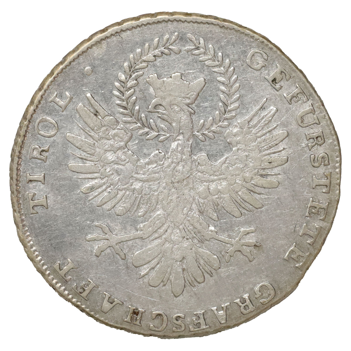 Austrian States 1809 Tyrol 20 Kreuzer Extra Fine (EF40) $