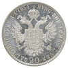 Austria 1854A Franz Joseph I 20 Kreuzer Brilliant Uncirculated (MS63) $