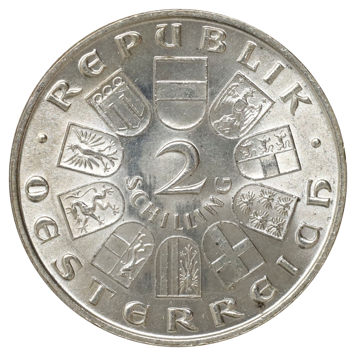 Austria 1931 Mozart 2 Schillings UNC+ (MS62) $