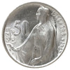 Czechoslovakia 1947 50 Korun Choice Brilliant Uncirculated (MS64) $