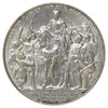 German States 1913 Prussia, 100th Ann. War with Napoleon 2 Marks Uncirculated (MS60) $