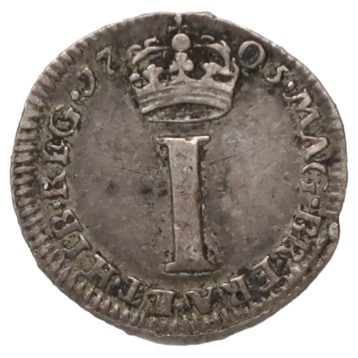Great Britain 1705 Anne Penny Extra Fine (EF40) $