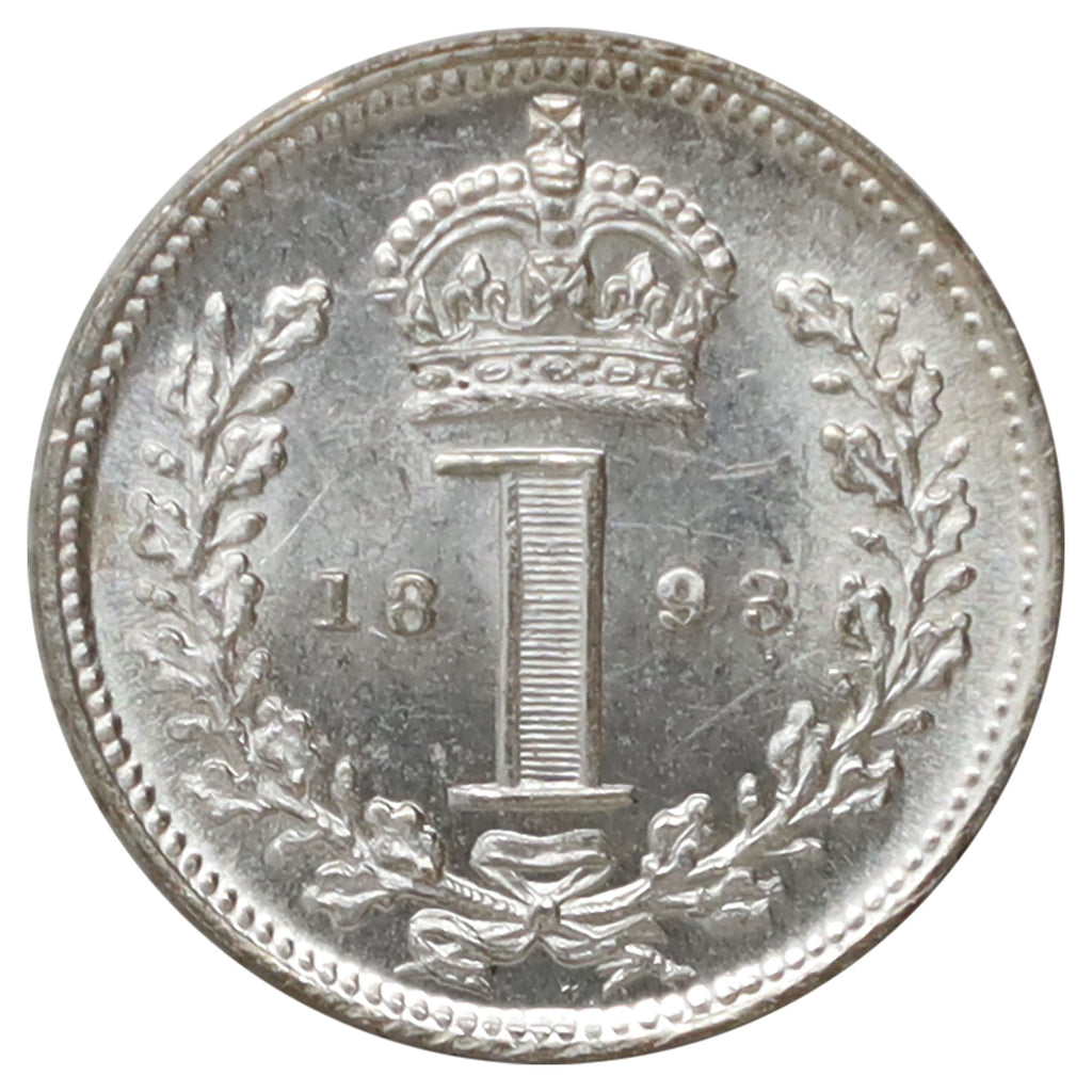 Great Britain 1893 Penny Brilliant Uncirculated (MS63) $