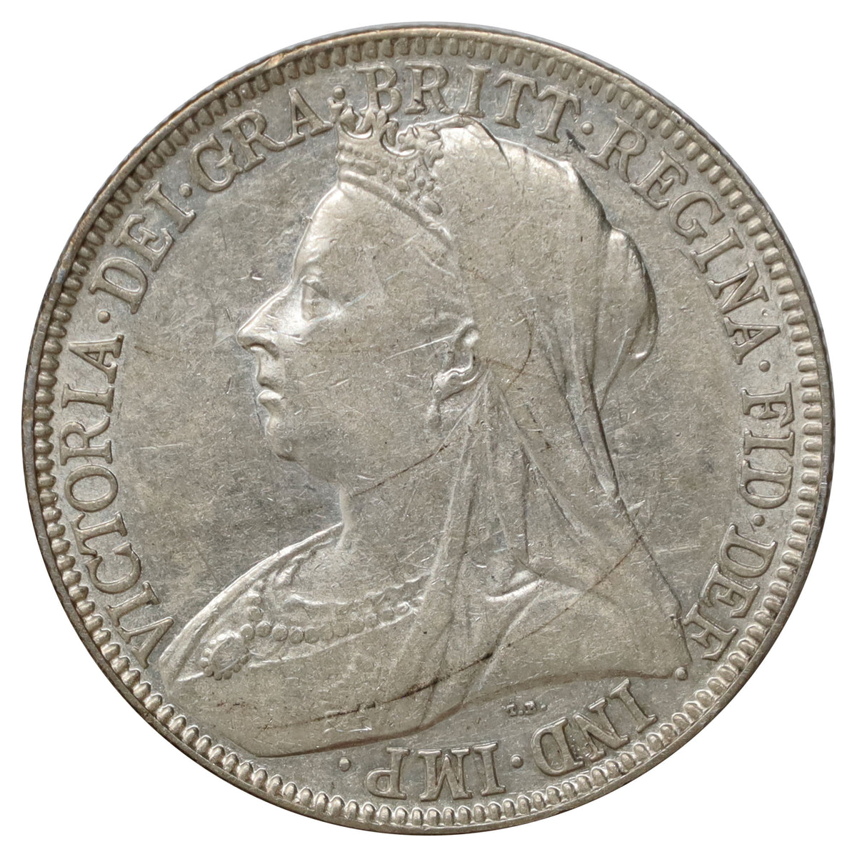 Great Britain 1898 Florin EF-AU (EF45) $