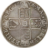 Great Britain 1708E Anne Septimo 1/2 Crown Very Fine (VF20) $