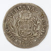 Peru 1828JM Lima 2 Reales Very Fine (VF20) $